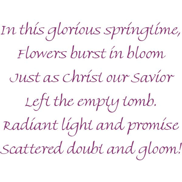 Glorious Springtime/Cling